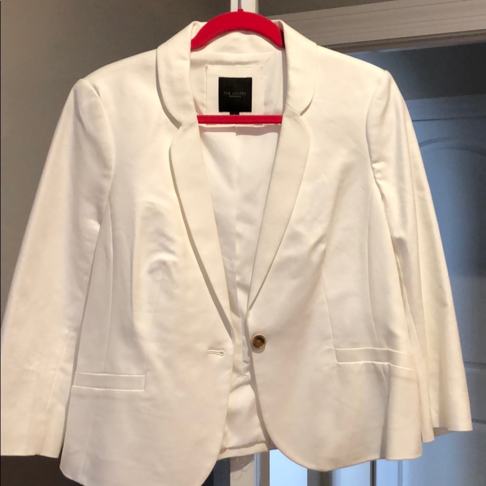 The limited white dress jacket